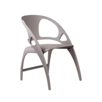 Пластиковые стулья Стул складной Lilu серый фото